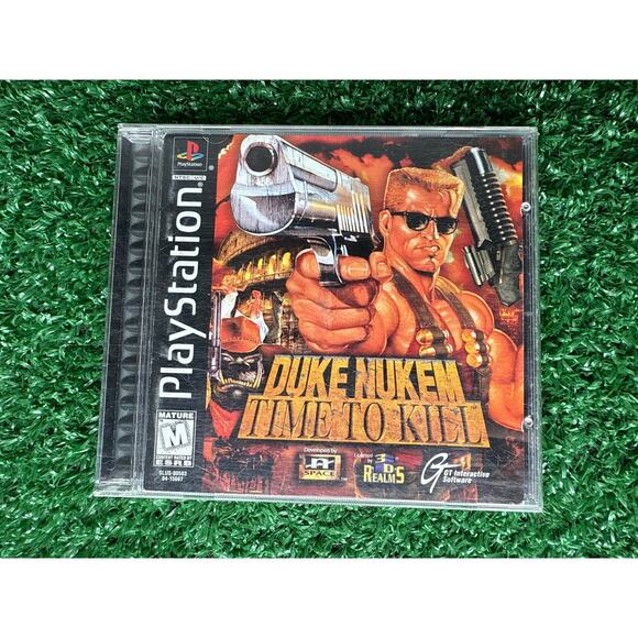 Duke Nukem: Time to Kill (PlayStation 1 PS1) CIB COMPLETE & TESTED - Picture 1 of 5